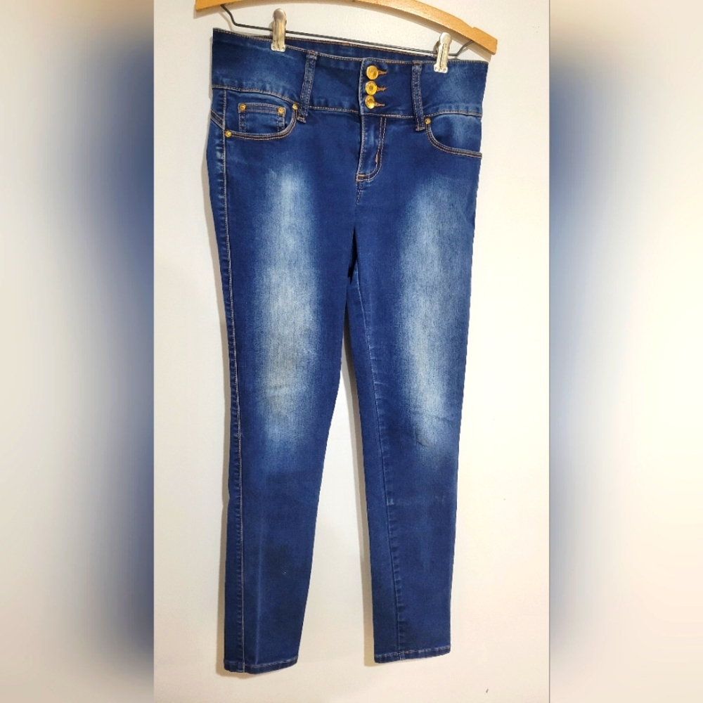 Blue Rope Denim Co skinny ankle stretch jeans Size 9 Stretch Western.
